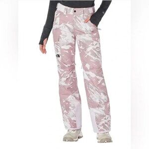 NEW The North Face Ladies Freedom Insulated Snow Ski Pants 2X or XS Lavender Fog